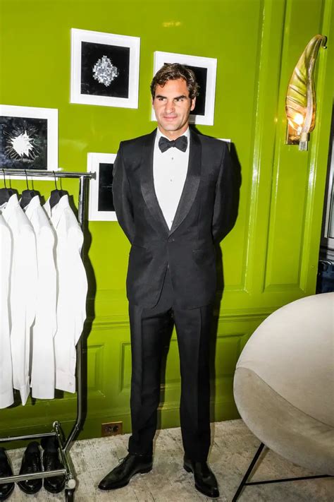 roger federer gucci suit|Roger Federer suits.